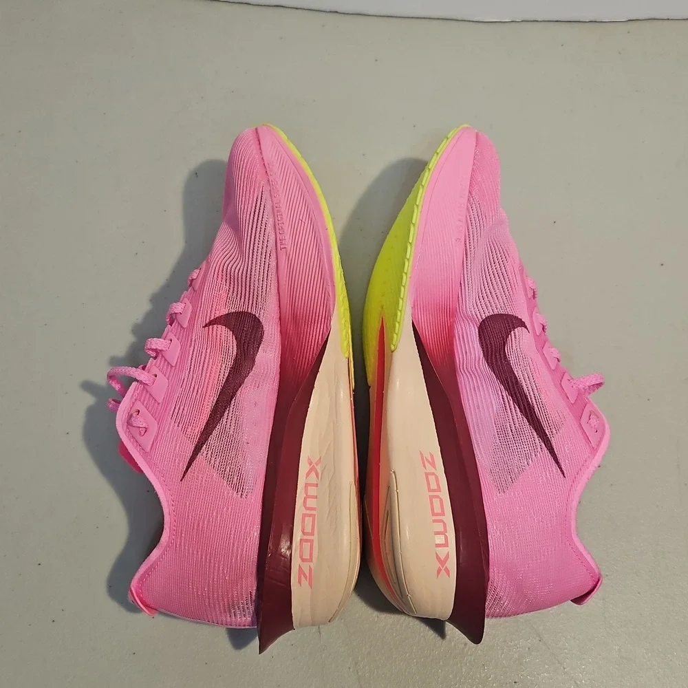 Womens Size 5.5-Nike ZoomX Vaporfly Next% Pink Volt Running Brand New No Box